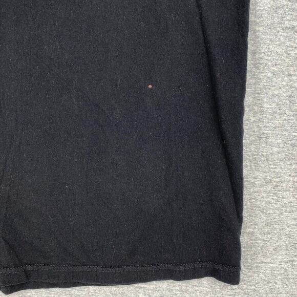 Next Level Apparel T-Shirt Mens Large Black Tsunami Graphic Short Sleeve Cotton - Picture 10 of 11